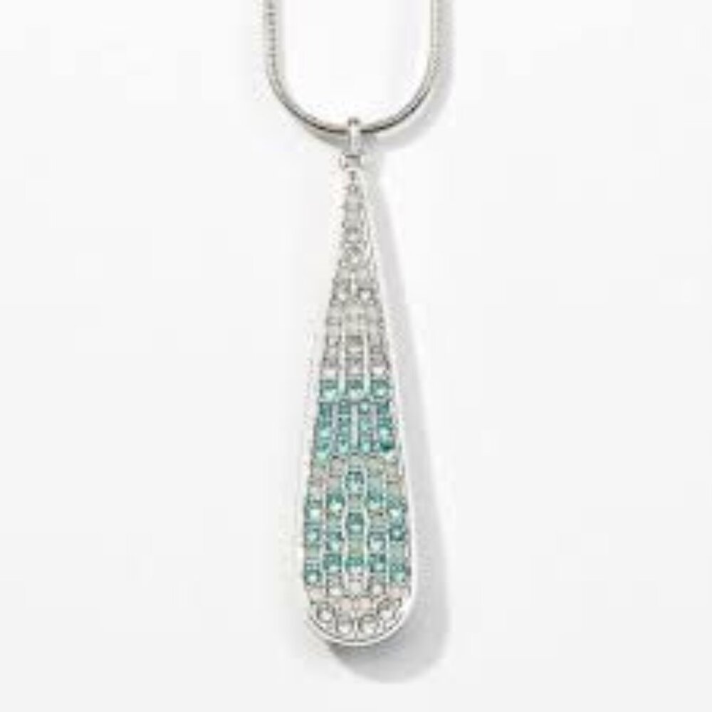 Touchstone Crystal Wave Necklace